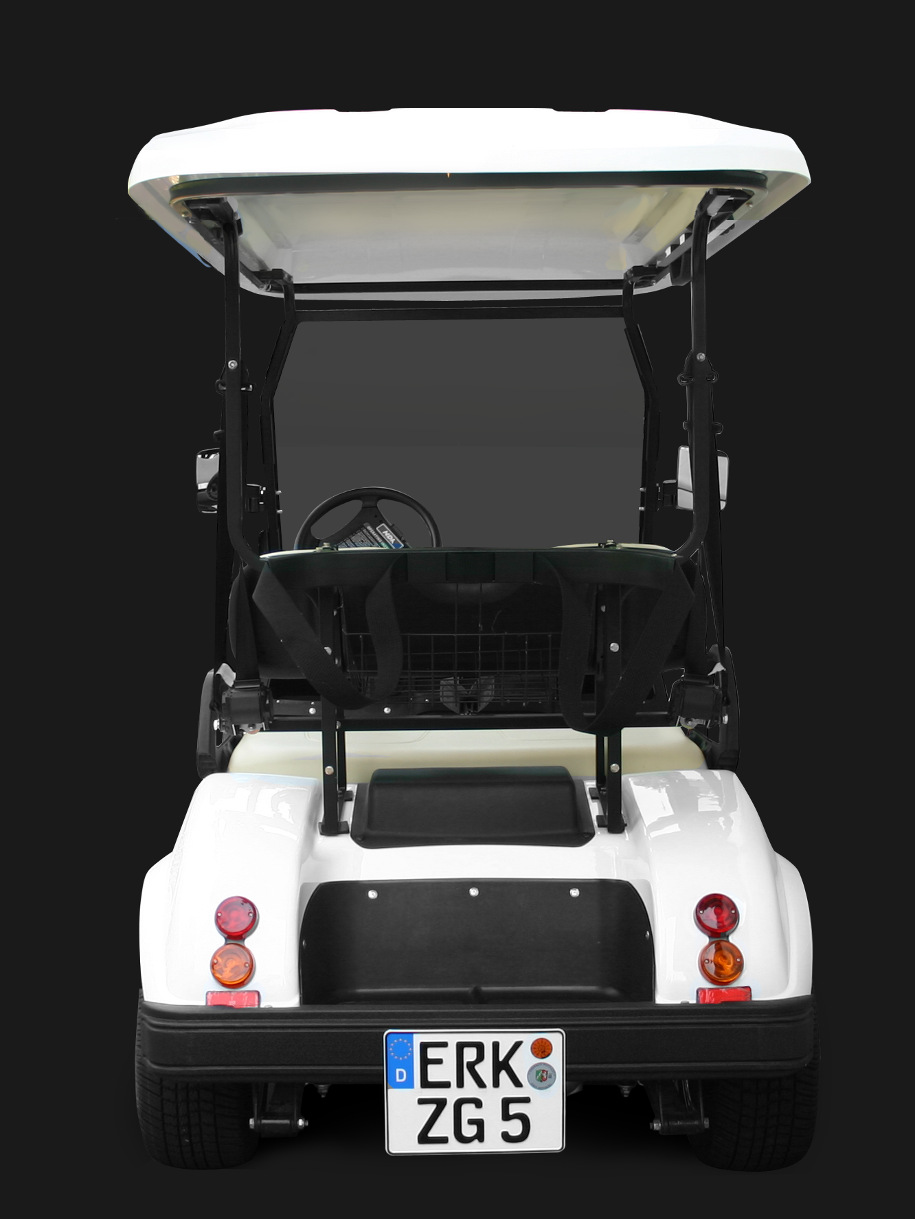 EBLIZZ Elektrofahrzeug Modell Berlin Rückseite
